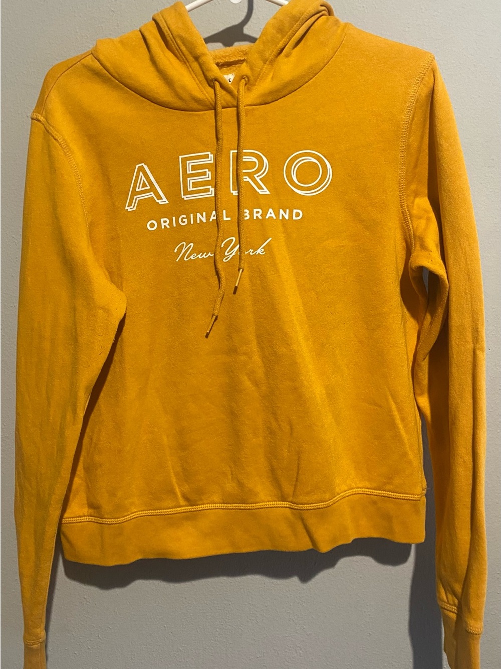 AERO Original Brand Mustard Yellow Hoodie